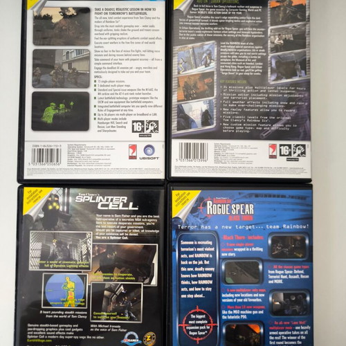 Tom Clancy's Collector’s Edition 4 Title Pack PC game used