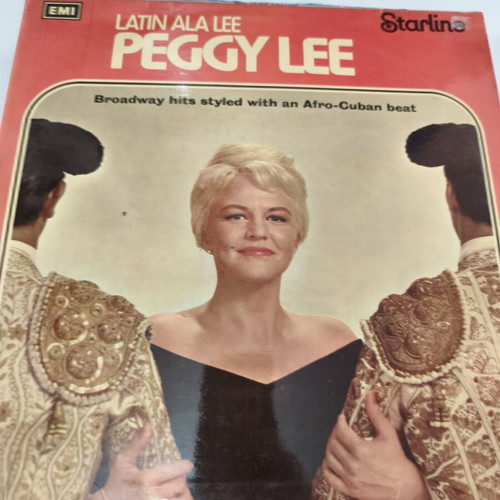 Peggy Lee Latin Ala Lee vinyl LP album used