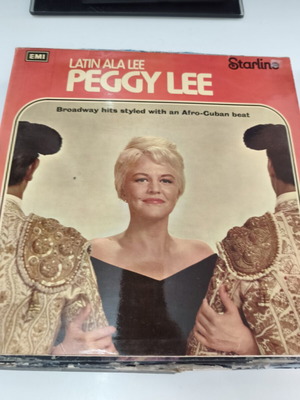 Peggy Lee Latin Ala Lee βινύλιο LP άλμπουμ μεταχειρισμένο