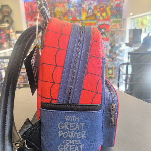 Loungefly Marvel Spider-Man Cosplay Mini Backpack new