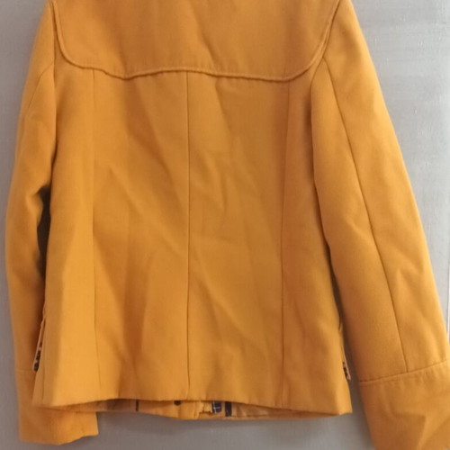 Montgomery coat used, yellow, size XL