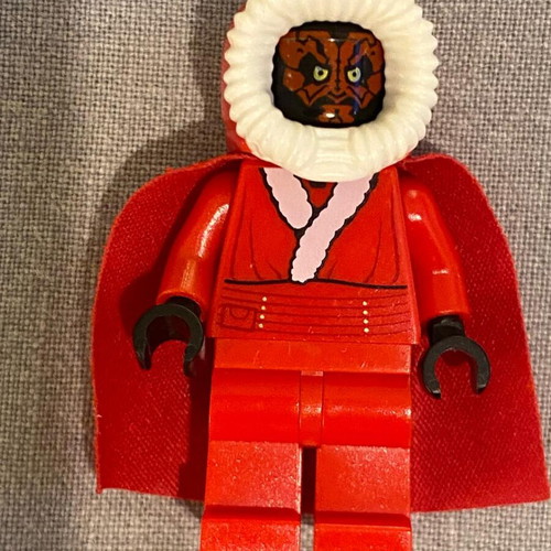 Lego Star Wars Santa Darth Maul figure used