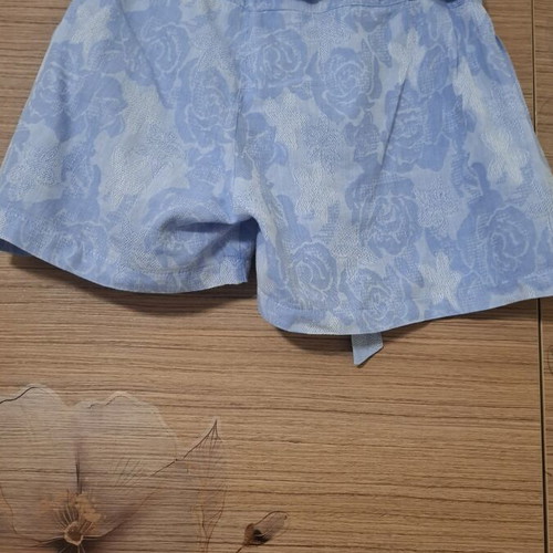 Mini Raxevsky girls' shorts like new, blue floral, size 14
