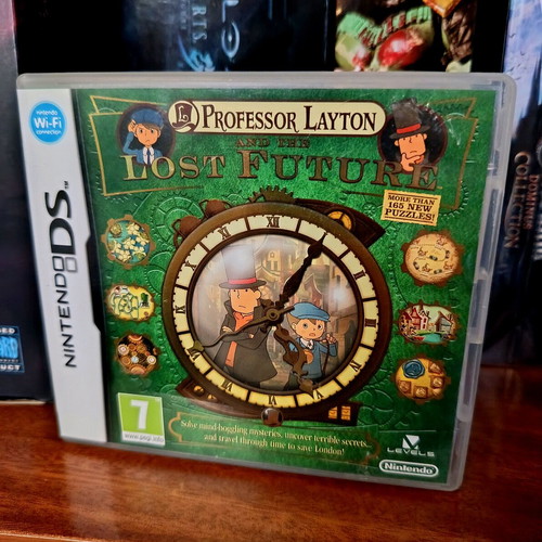 Professor Layton and the Lost Future Nintendo DS game like new, English version
