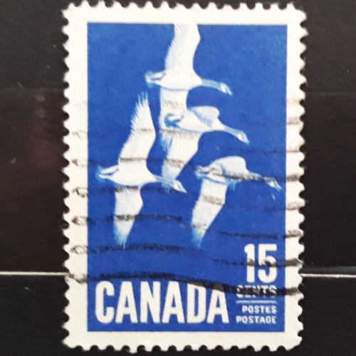 Γραμματόσημο Canada 1963 με μεταχειρισμένη εικόνα Canada Goose