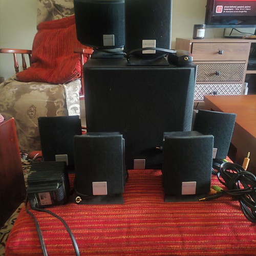 Creative Inspired 6.1 speakers used