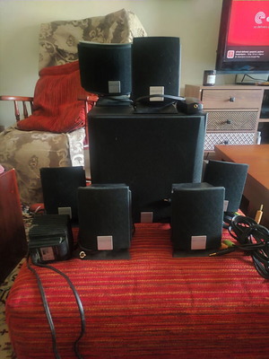 Creative Inspired 6.1 speakers used