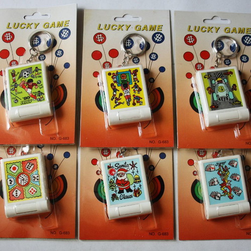 Lucky Game electronic keychain new Taiwan