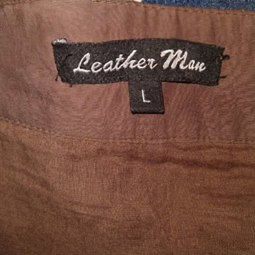 Φούστα βαμβακερή Leather man σαν καινούργια, μέγεθος L/XL