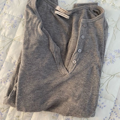 Ribbed blouse Pull & Bear in sizes S/M