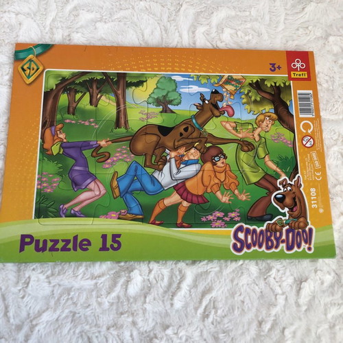 Scooby-Doo puzzles 2 pieces with gift small 3D puzzle