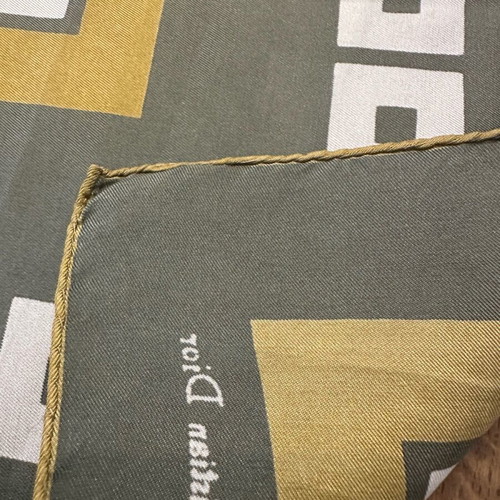 Christian Dior vintage silk scarf like new