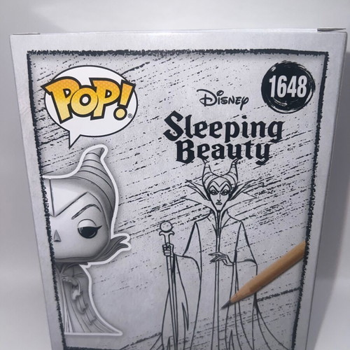 Funko Pop Disney Maleficent #1648 Sleeping Beauty Sketch Edition new