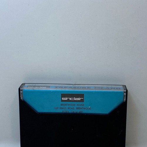 Treasure Island 1984 Spectrum ZX tape cassette used, complete with manual