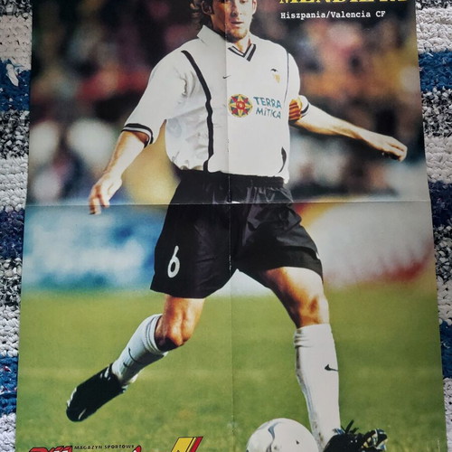 Gaizka Mendieta and Giovane de Souza Elber poster used