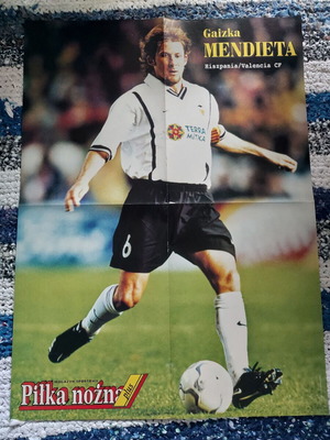 Gaizka Mendieta and Giovane de Souza Elber poster used