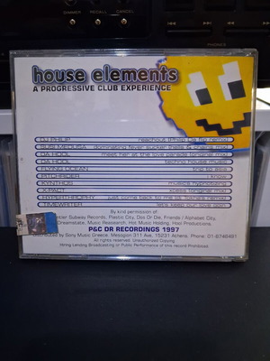 House Elements CD compilation like new, electronic