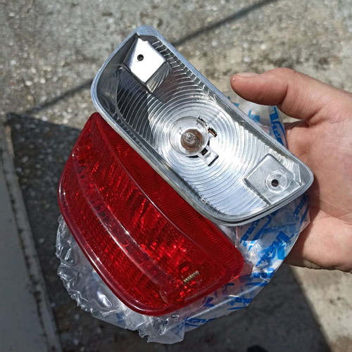 Piaggio NRG MC3 rear light new set with screws and bulb