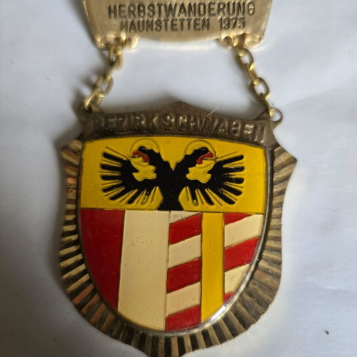Vintage German Wandertag medal collection like new