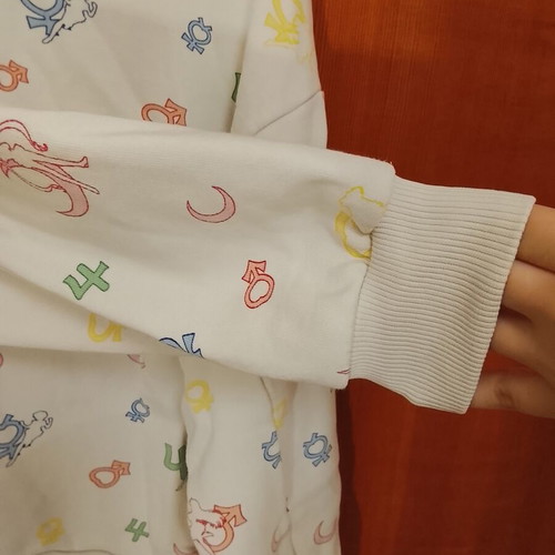 Sailor Moon sweatshirt Bershka XS like new, multicolor