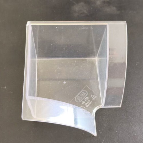 Note Paper Holder cube plastic transparent used
