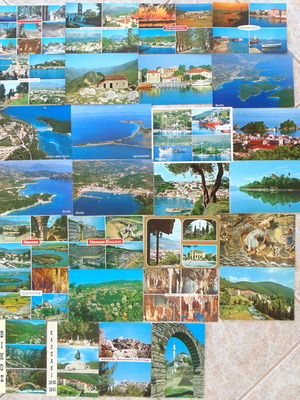 Καρτ ποστάλ Ήπειρος, πακέτο 28, 1960-80, Ιωάννινα Μέτσοβο Ζάλογγο