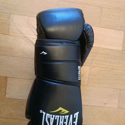Everlast boxing gloves used, in very good condition
