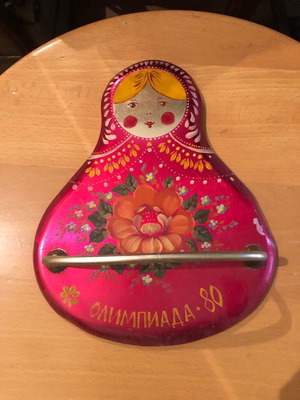 Decorative hanging Olympic Games 1980 new, vintage Soviet design