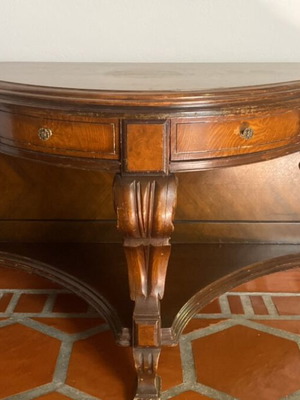 Entry console used, wooden