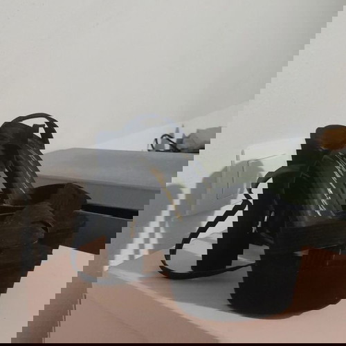 Παπούτσια Sante 14ποντοι μαύρα, σαν καινούργια, νούμερο 37