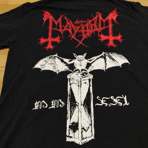 Mayhem Death Dealer shirt like new, black, size M