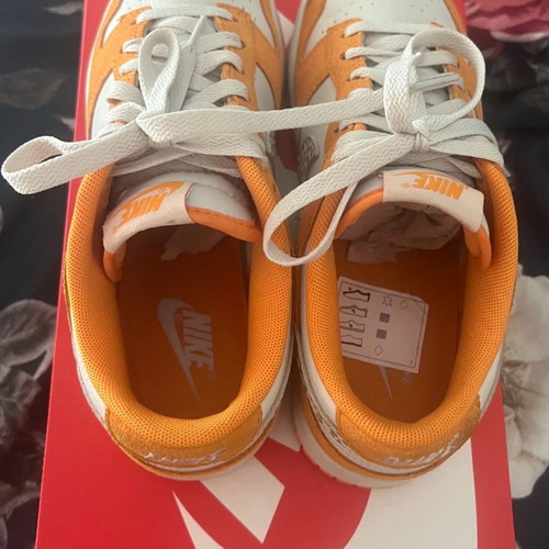 Nike Dunk Low brand new, size 38.5, orange