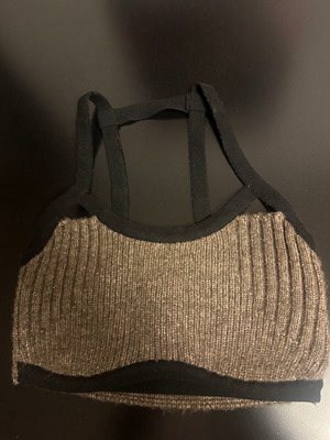 Bustier Jacquemus μάλλινο καφέ καινούργιο μέγεθος M