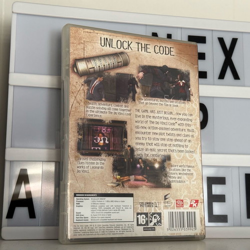 DaVinci Code PC game like new