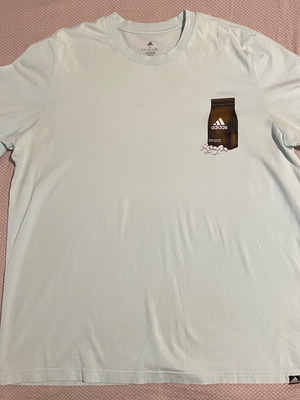 Adidas T-shirt μέγεθος XL μεταχειρισμένο, τιρκουάζ, μοντέλο running