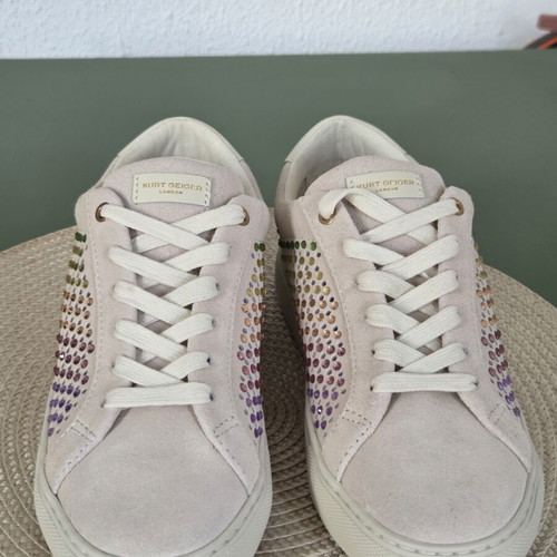 Kurt Geiger London Crystal Sneakers brand new, size 38, multicolor crystals