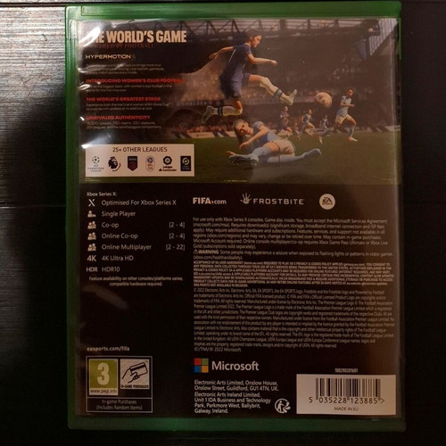 FIFA 23 Xbox One used, sports game