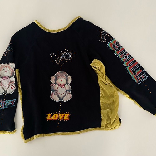Maurizio vintage designer sweatshirt like new, one size