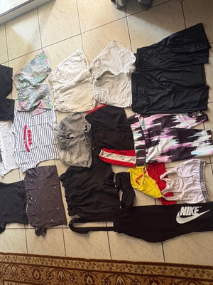 Girls' clothing bundle 23 pcs, Zara, Bershka, multicolored, ages 11-14
