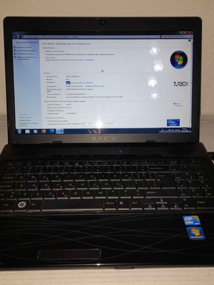 Turbo-X H36 laptop with Intel i5-460M, 4GB RAM, 120GB SSD