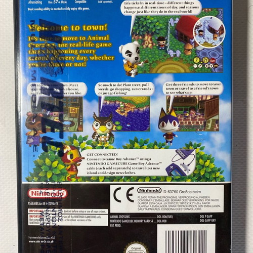 Animal Crossing Nintendo GameCube new sealed