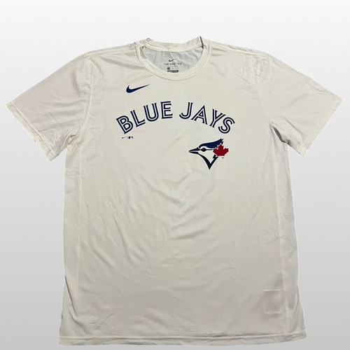 Nike Toronto Blue Jays White Graphic T-Shirt size L like new