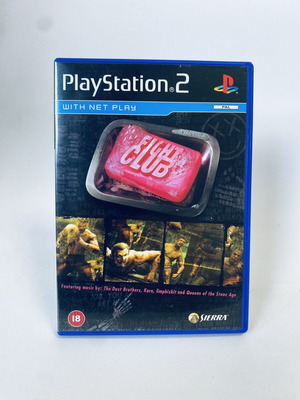 Fight Club PlayStation 2 PS2 game like new, English