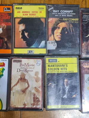 Cassette tapes new, pack of 8 imported