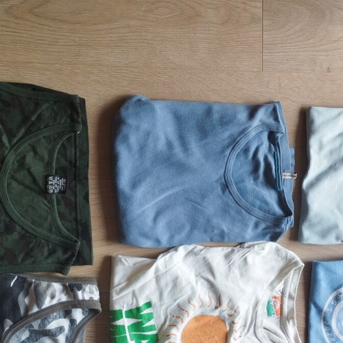 Men's T-shirts pack of 10 size S used, cotton, brands Zara H&M XYDE Roly