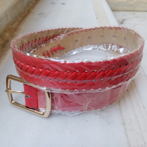 Set of 10 belts with various designs