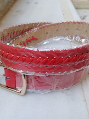 Set of 10 belts with various designs