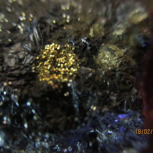 Pyrite, Galena, Sphalerite mineral new 3 in 1, size 7 cm