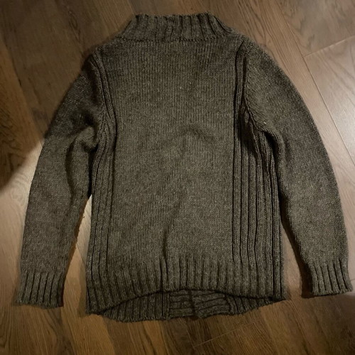 Zara men's knitted cardigan brown like new, size XL