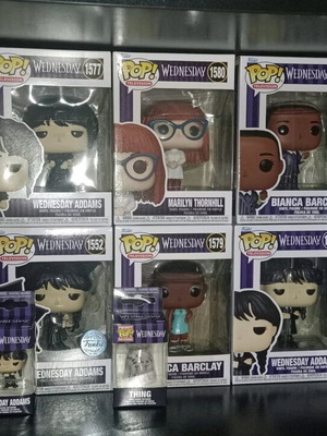 Funko Pop Wednesday συλλογή καινούργια, ανοιγμένη